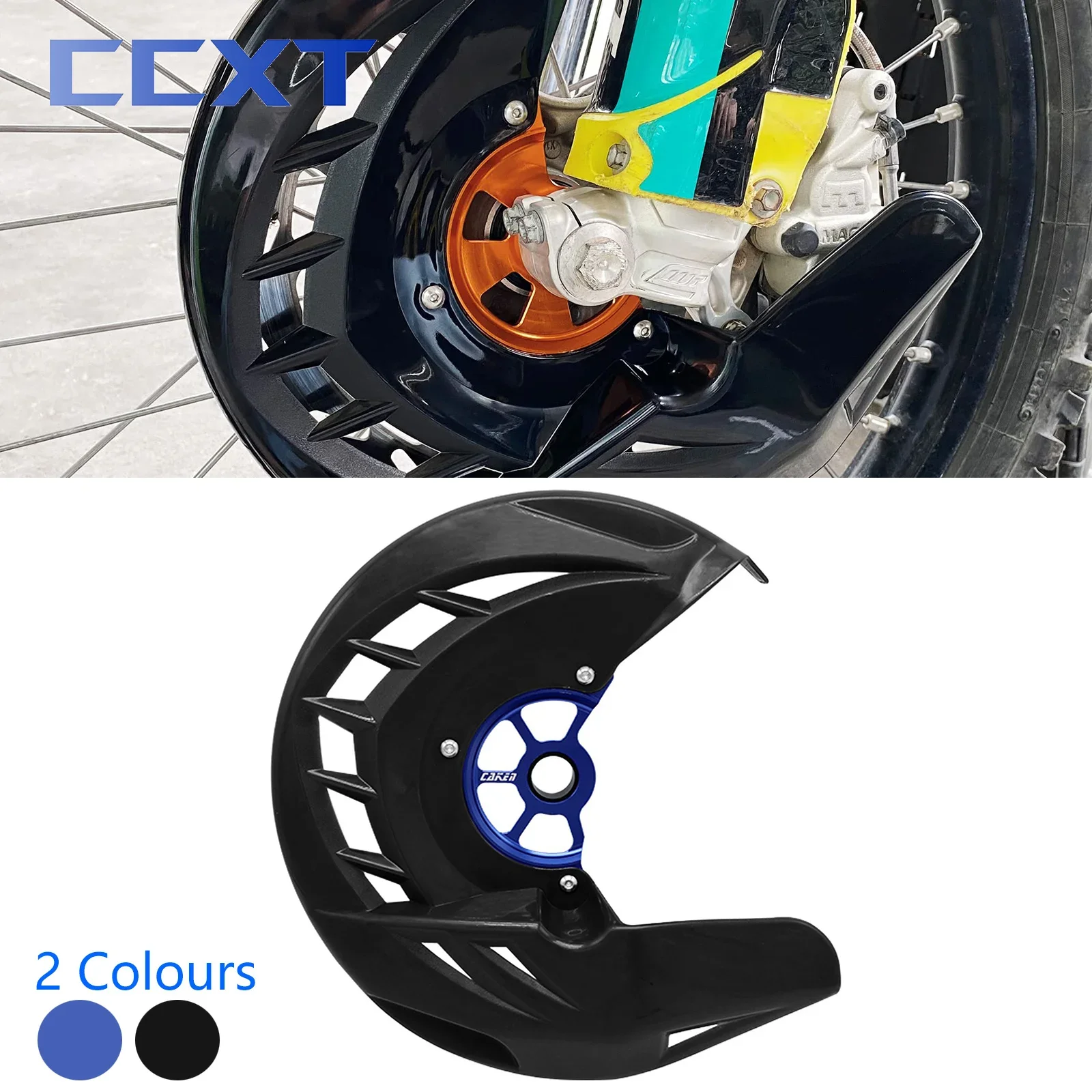 

20MM 22MM Motocycle Front Brake Disc Rotor Guard Cover Protector For Yamaha YZ250F YZ450F 2003-2021 YZ125 YZ250 2002-2020