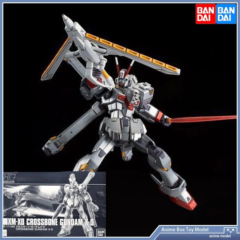 Anime Figures Pb Hg 1/144 Xm-x0 Crossbone Mobile Suit Gunpla Action Figure Toys For Boys