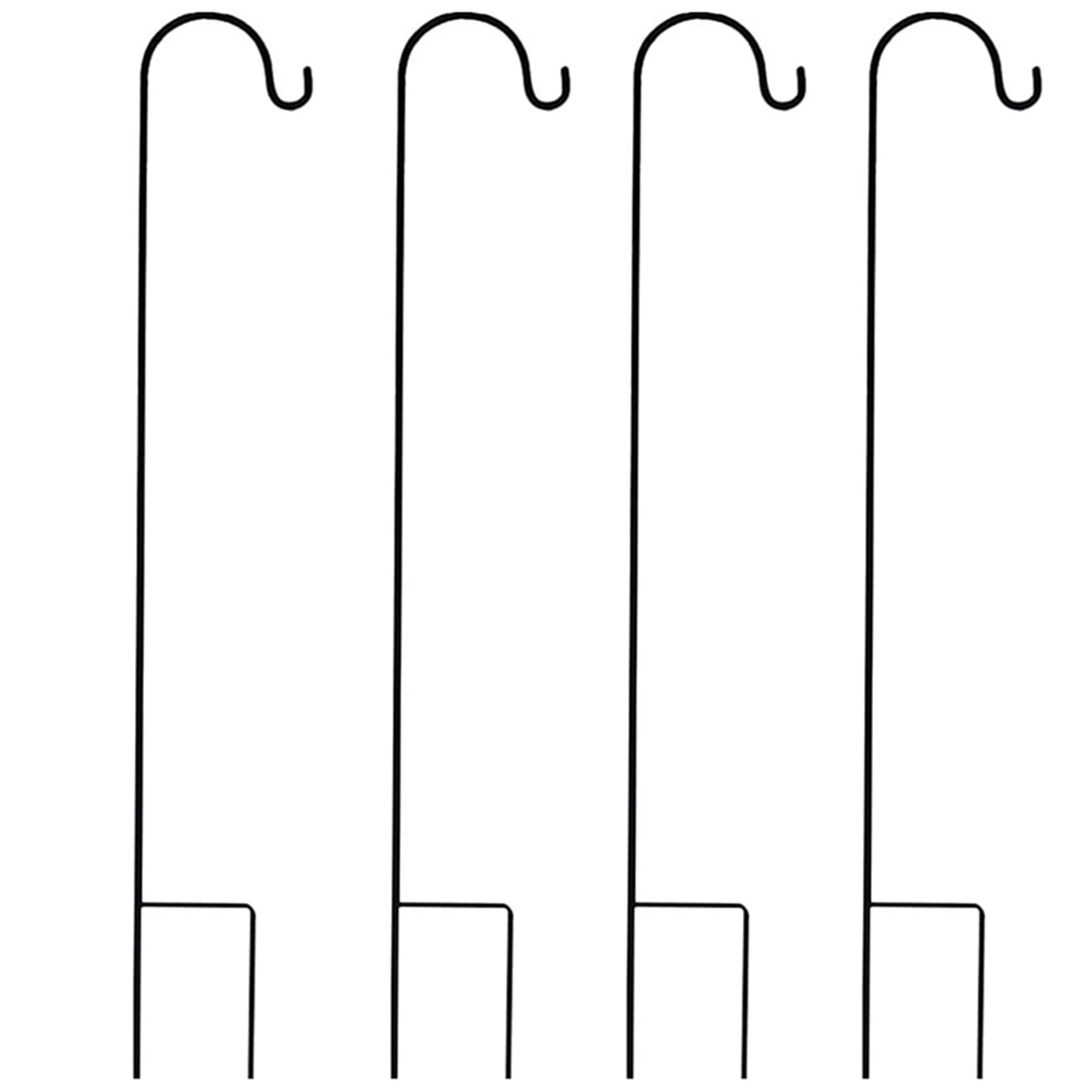 

Наружная металлическая стойка-вешалка для растений, 4x16x1 см