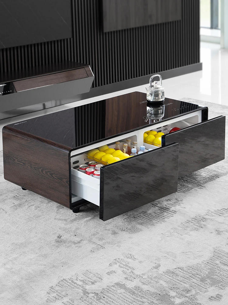 Integrated Refrigerator, Intelligent Multifunctional Square Business Office, High end Video Room, Tea Making Table