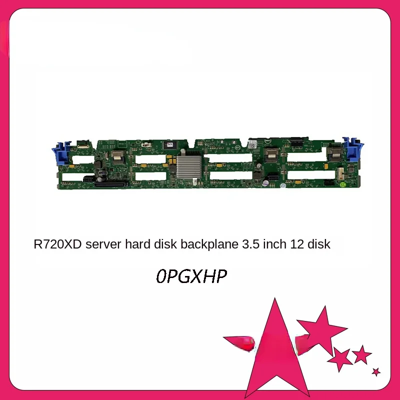 

R720 XD серверный жесткий диск Backplane 3,5 дюйма 12-дисковый Бит 0pgxhp