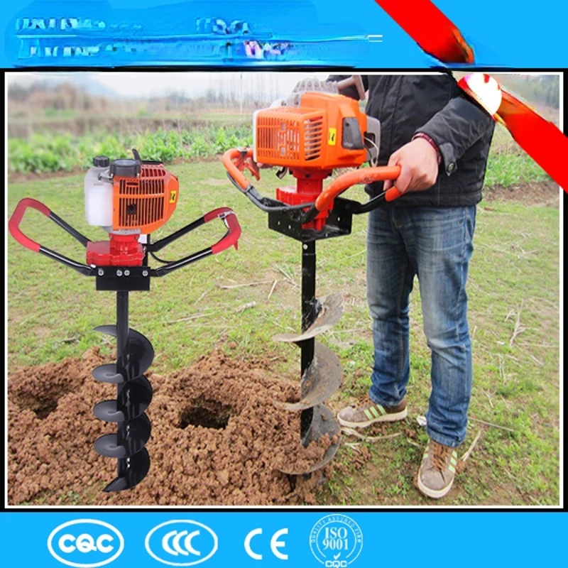 

Zambia Hand-Held Soil Hole Drilling Machine/ Portable Manual Earth Auger