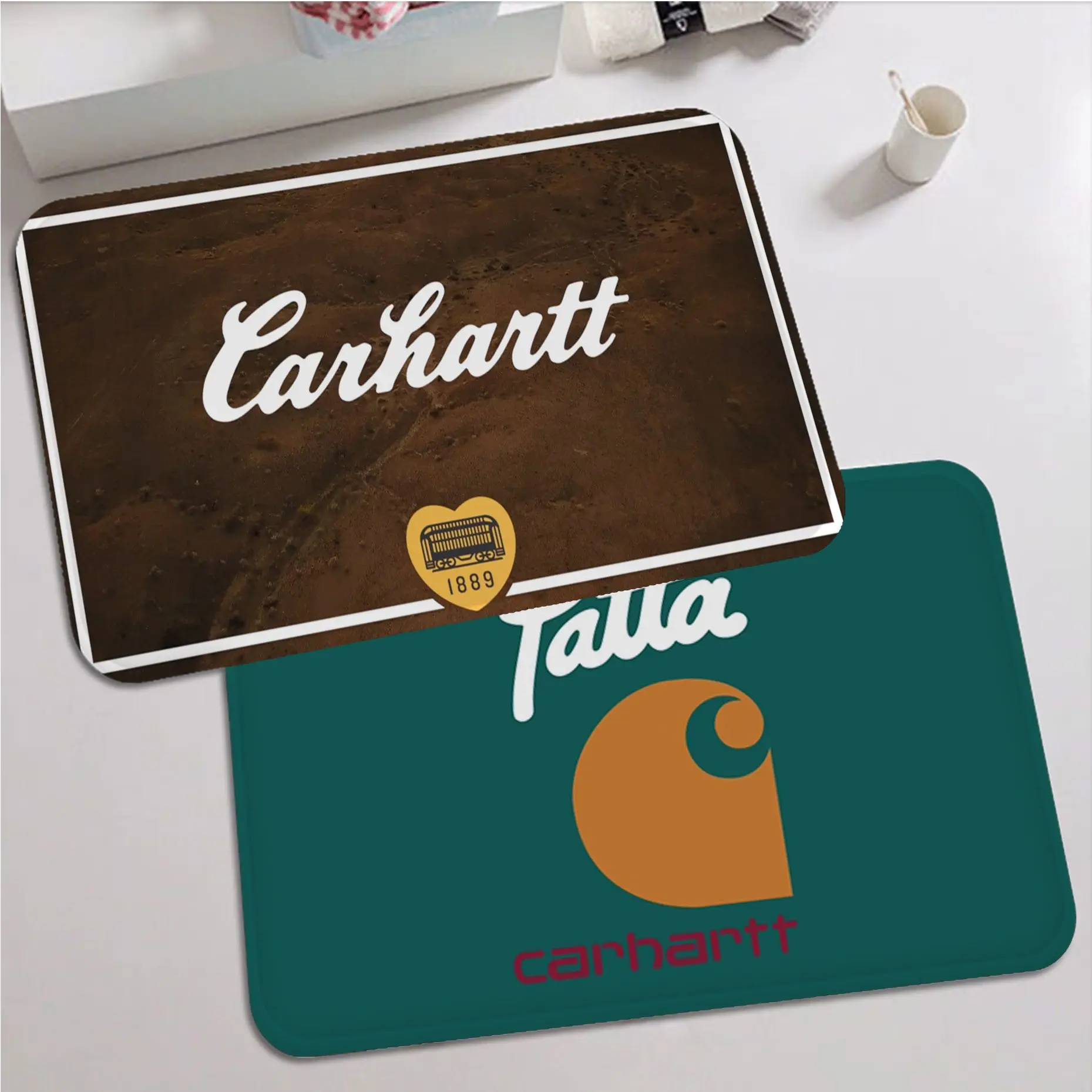 

Carhartts Floor Carpet Nordic Style Bedroom Living Room Doormat Home Balcony Anti-Slip Modern Home Decor