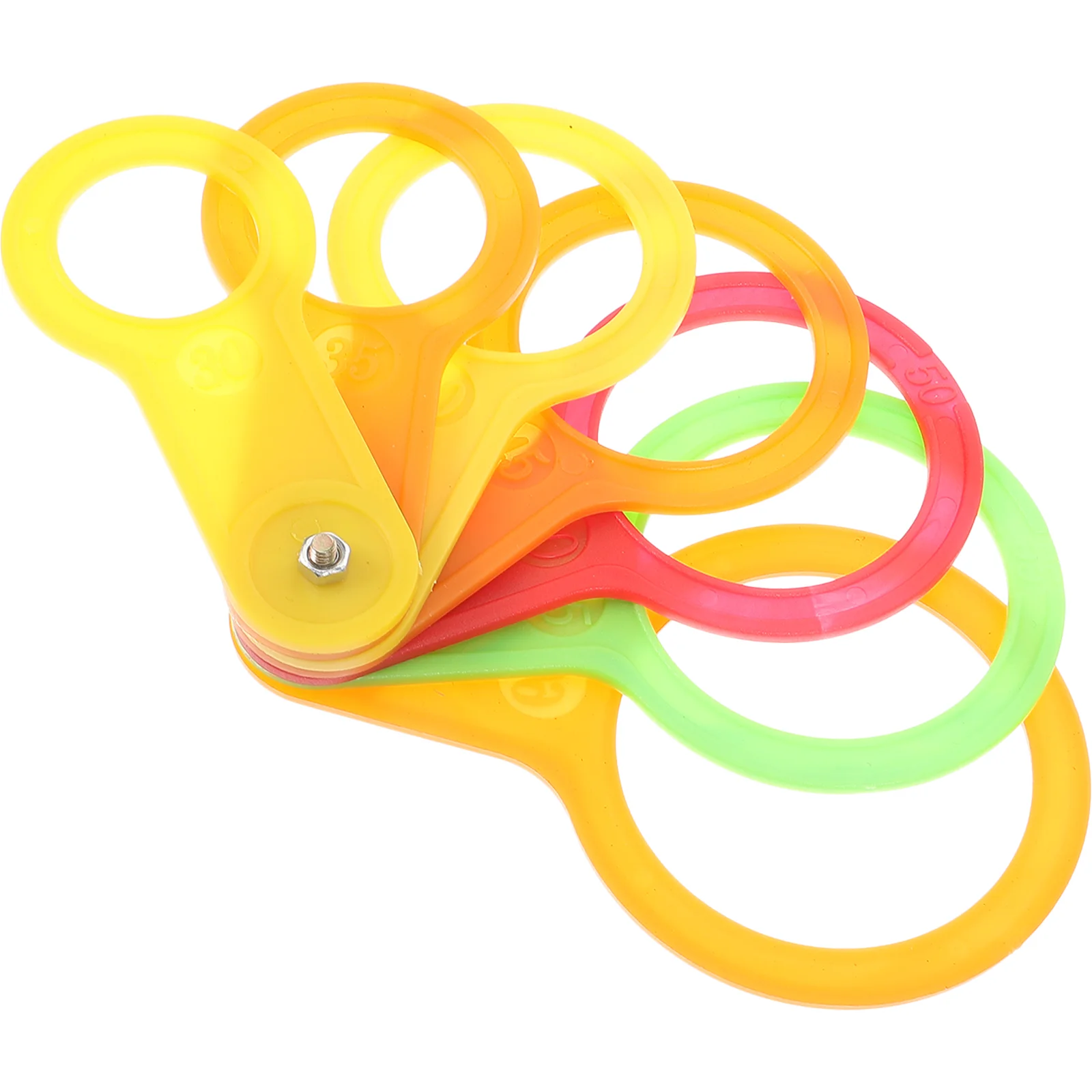 

Fruit Measuring Ruler Diameter Gauge Fruits Tool Citrus Rings Orange Lap Plastic Gauges