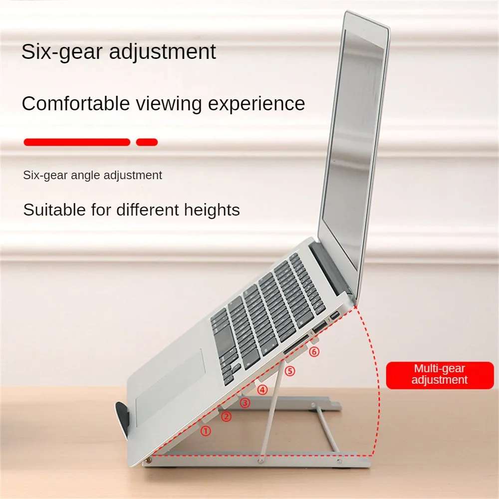 

Universal Laptop Stand Heat Dissipation Foldable Cooling Stand Adjustable Portable Bracket For All Notebook/tablet Laptop Holder