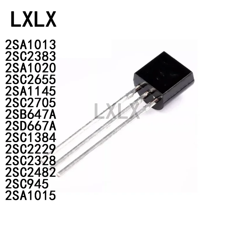 1000 шт., 2SA1013 2SC2383 2SA1020 2SC2655 2SA1145 2SC2705 2SB647A 2SD667A 2SC1384 2SC2229 2SC2328 2SC2482 2SC945 2SA1015