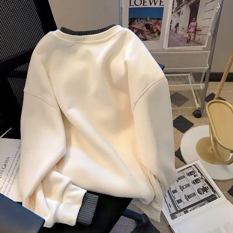 Hdspq женский зимний искусственный пуловер из двух предметов повседневный теплый