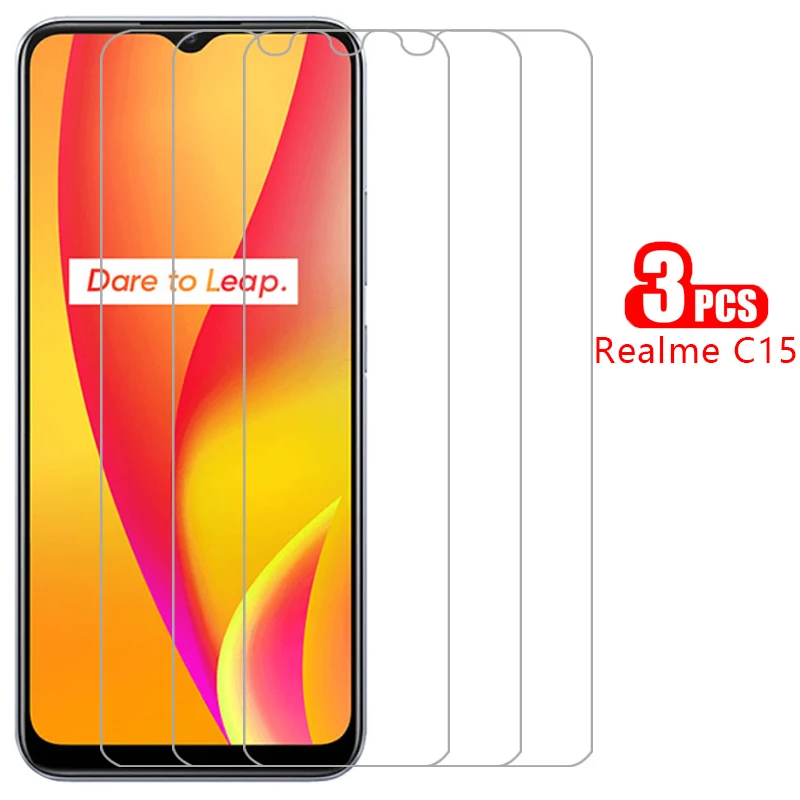 Защитное закаленное стекло для realme c15, Защита экрана для realmec15 c 15 15c, Защитная пленка для realmi reame relme real me realmic15