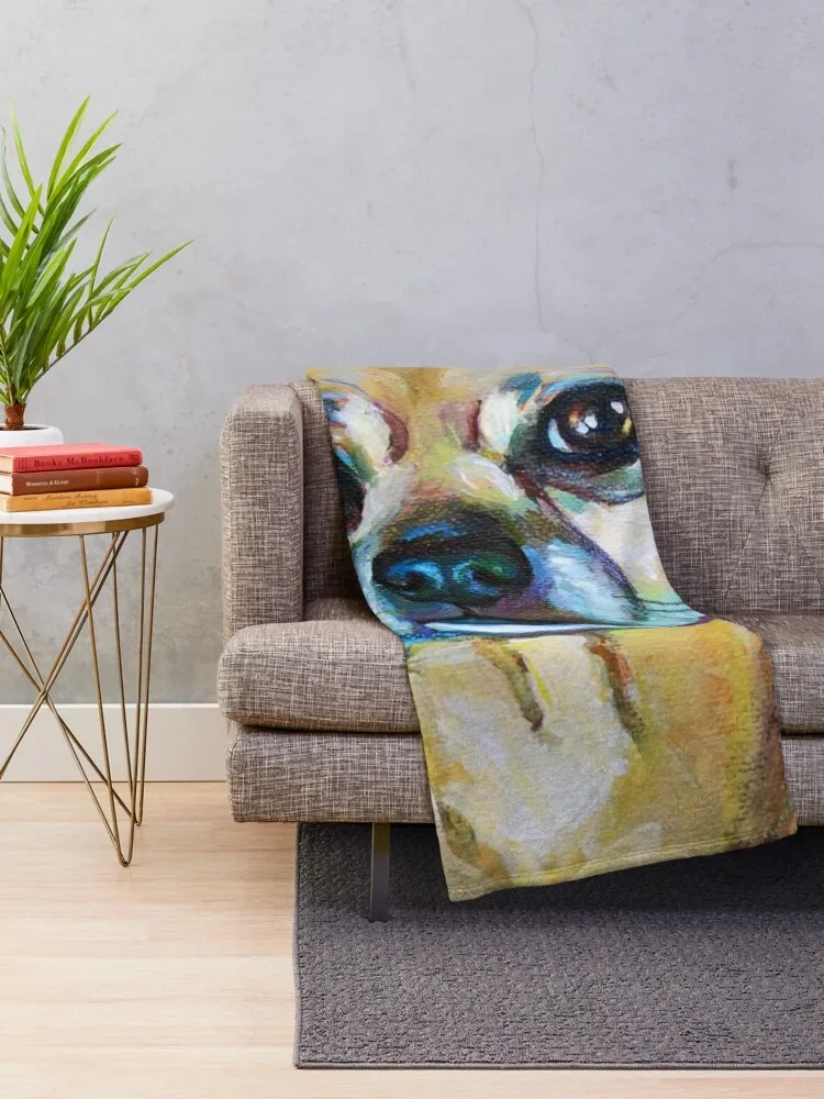 Симпатичное яркое одеяло теплое среднее