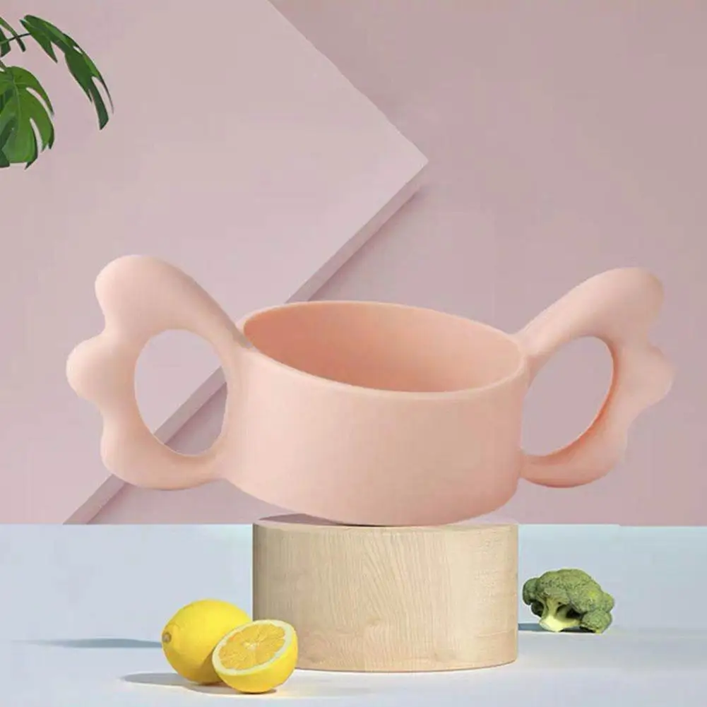 

Детские бутылочки с мягкой и безопасной ручкой для дополнительного питья молока, силиконовая ручка для бутылки, крышка для дома