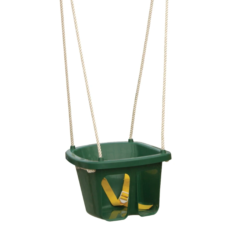 

Child Swing with Easy Release Buckle, Green