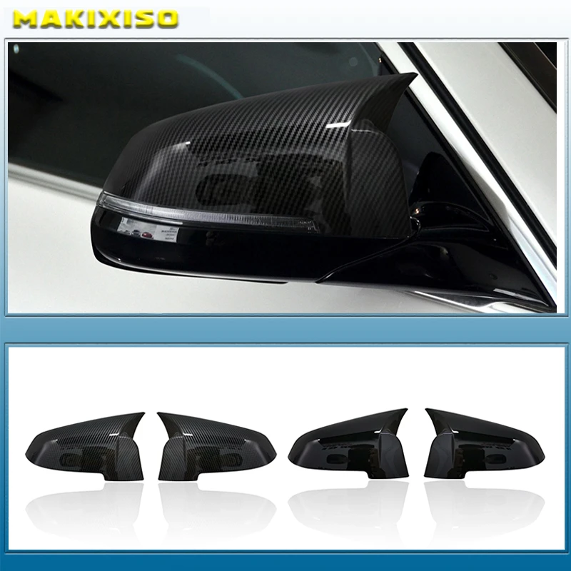 

For BMW 5 6 7 Series F10 F11 F18 GT 5GT F07 F06 F12 F13 LCL F01 F02 Carbon Fiber Side Rearview Mirror Cover Cap