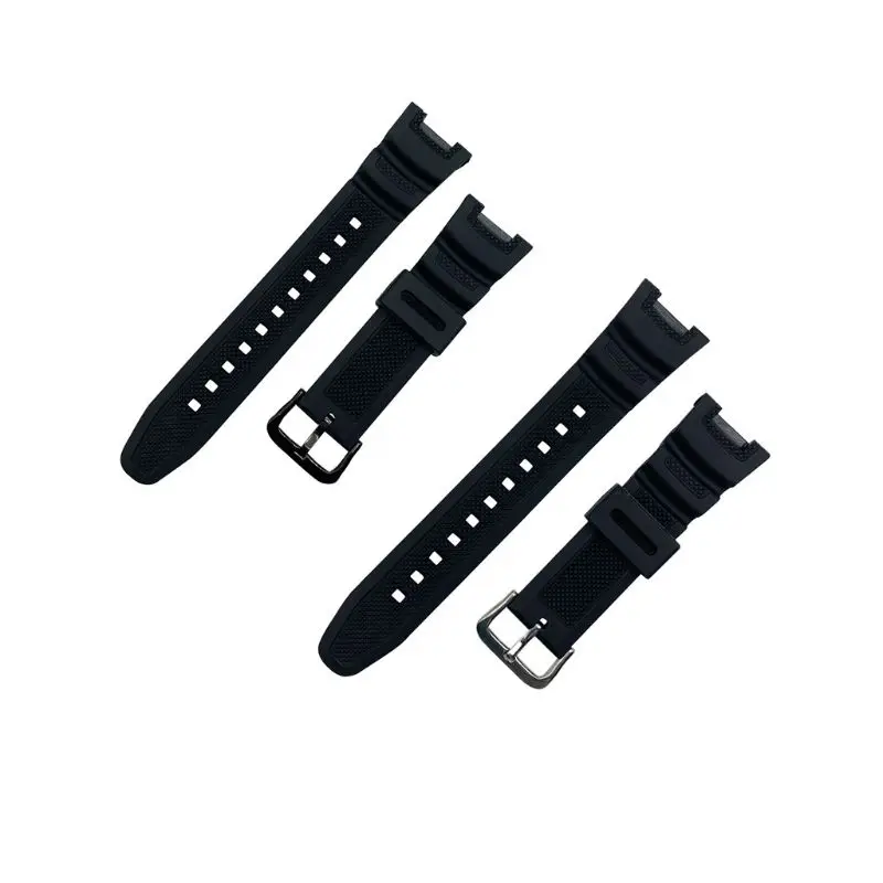 

Fit for C Asio SGW-100 Series Watch Adjustable Band Strap Soft Silica Wristband Bracelet Wear-resistance Breathable Loop