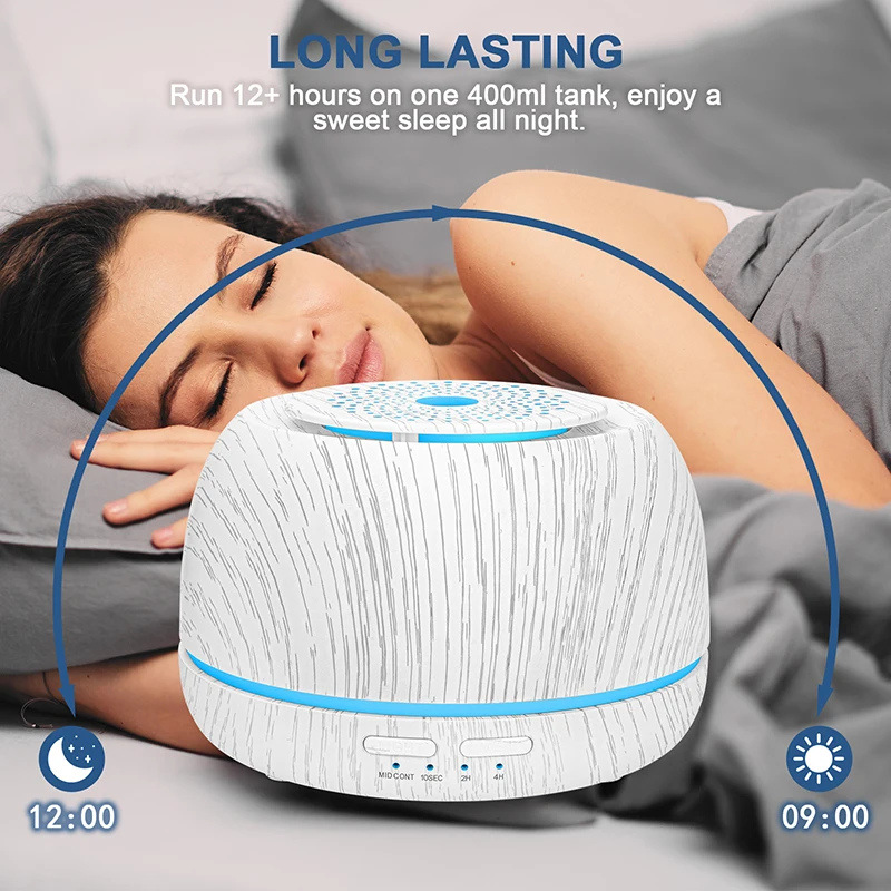 Электрический аромадиффузор мини-увлажнитель воздуха 300 мл USB-питание