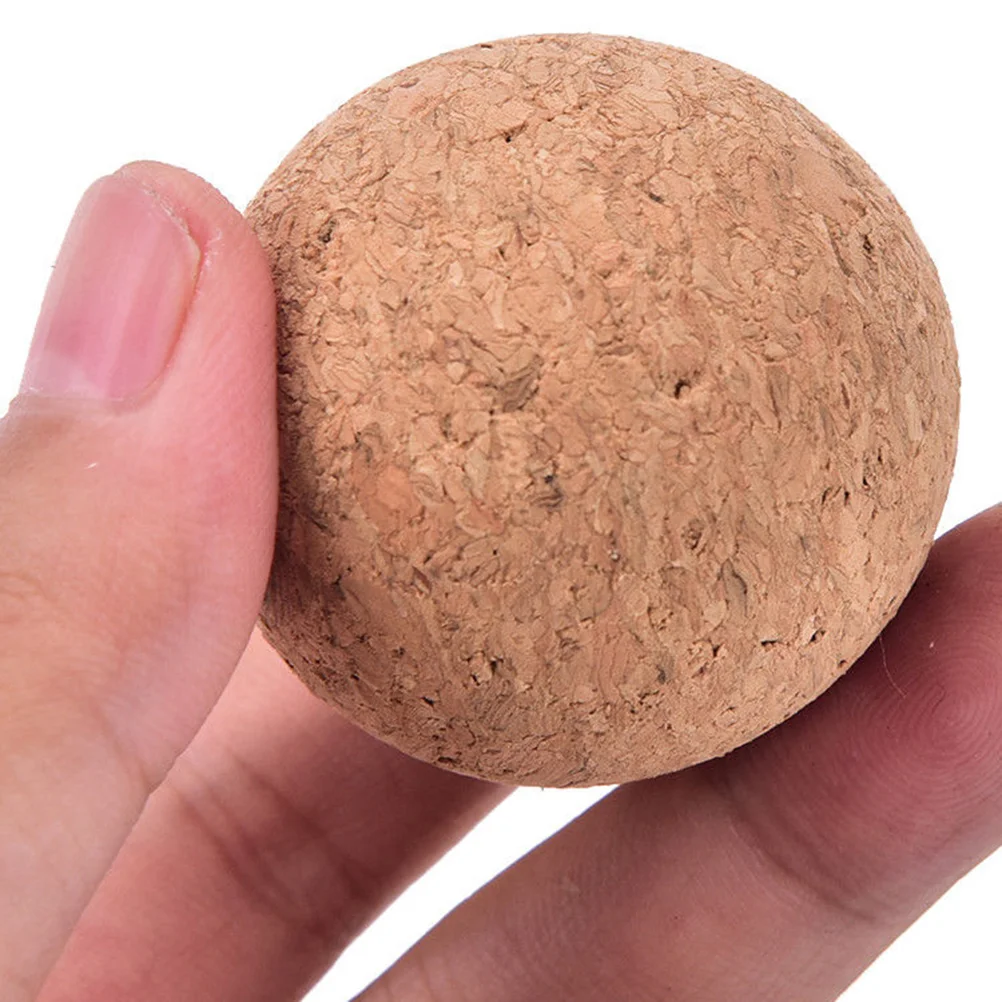 10 шт. пробковый настольный футбол из цельного дерева футбольный мяч детская нога