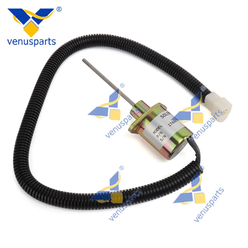 17490-60010 SA-4310-12 12 В новый соленоид остановки топлива для Kubota D1703 D1005 D1105 D905 V1205 V1305 V1505