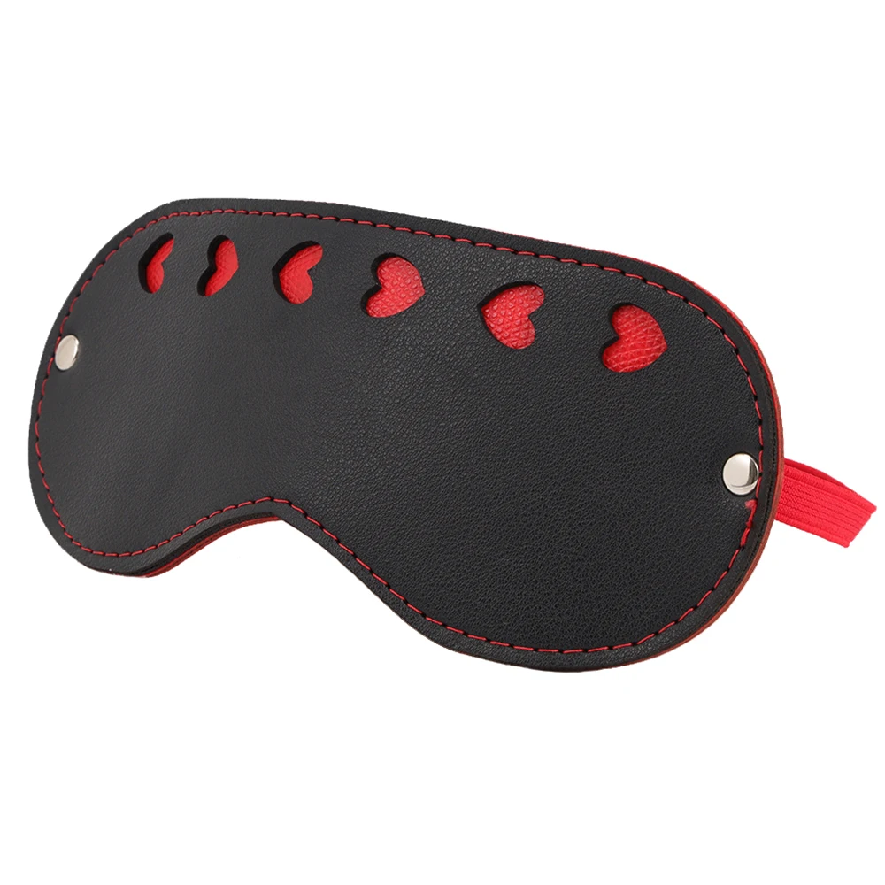 Секс-товары флирт для пар маски БДСМ бондаж эротические секс-игрушки кожаные