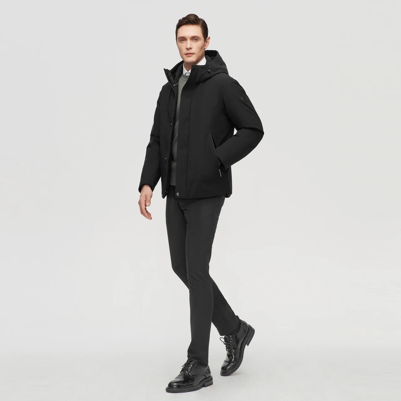 BOSIDENG 90% пуховик мужская зимняя куртка водонепроницаемая верхняя одежда деловая