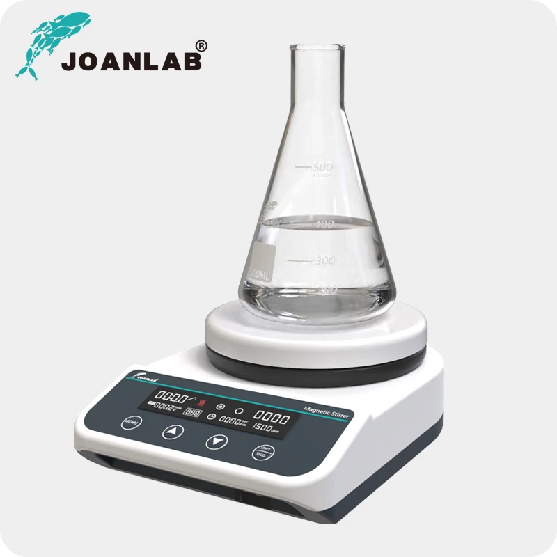 Магнитная мешалка с подогревом для лаборатории joanlab Max 380C