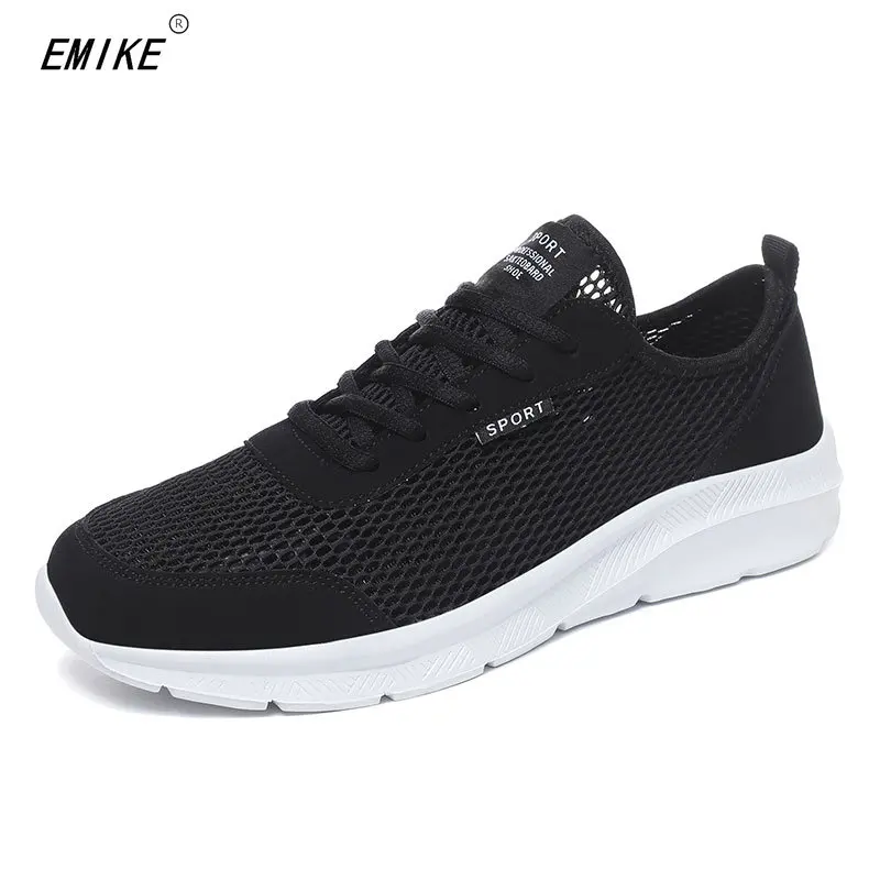 

Men Shoes Men's Casual Shoes Male Mesh Sneakers Classics Man Leisure Shoes Fashion Comfortable Flats Sock Shoes Thick Sole Suede