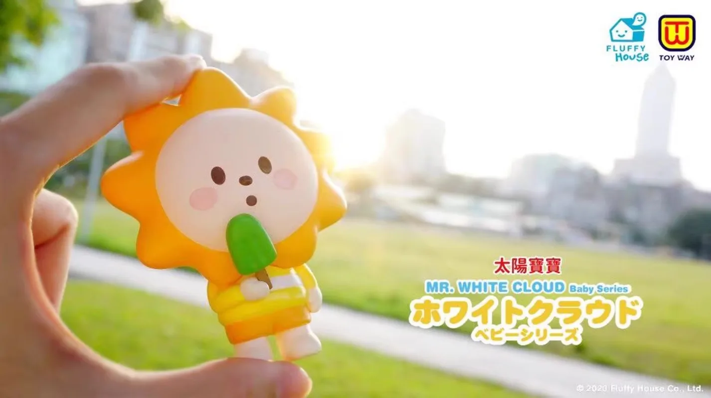 Оригинальные игрушки Gashapon симпатичная капсула аниме мистер белое облако капля