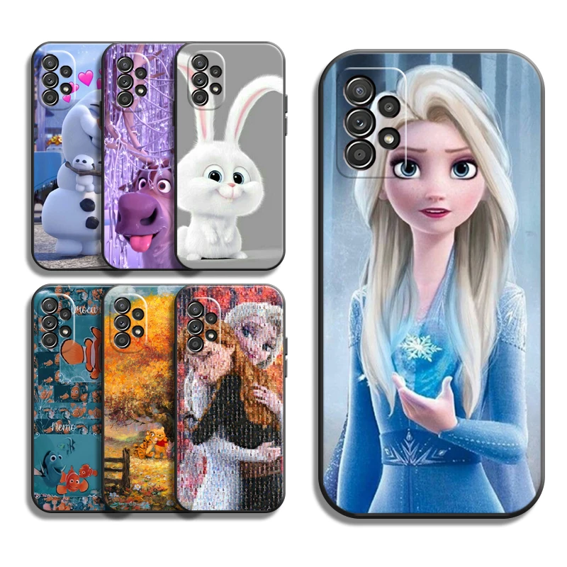 

Disney Cartoon Phone Cases For Samsung Galaxy S20 FE S20 Lite S8 Plus S9 Plus S10 S10E S10 Lite M11 M12 Cases Back Cover