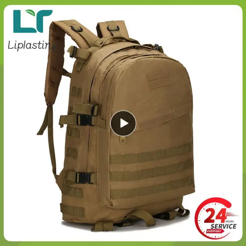 

Военный тактический рюкзак, дорожная Сумка для кемпинга, пешего туризма, армейский Камуфляжный мужской рюкзак на ремне с защитой от брызг воды