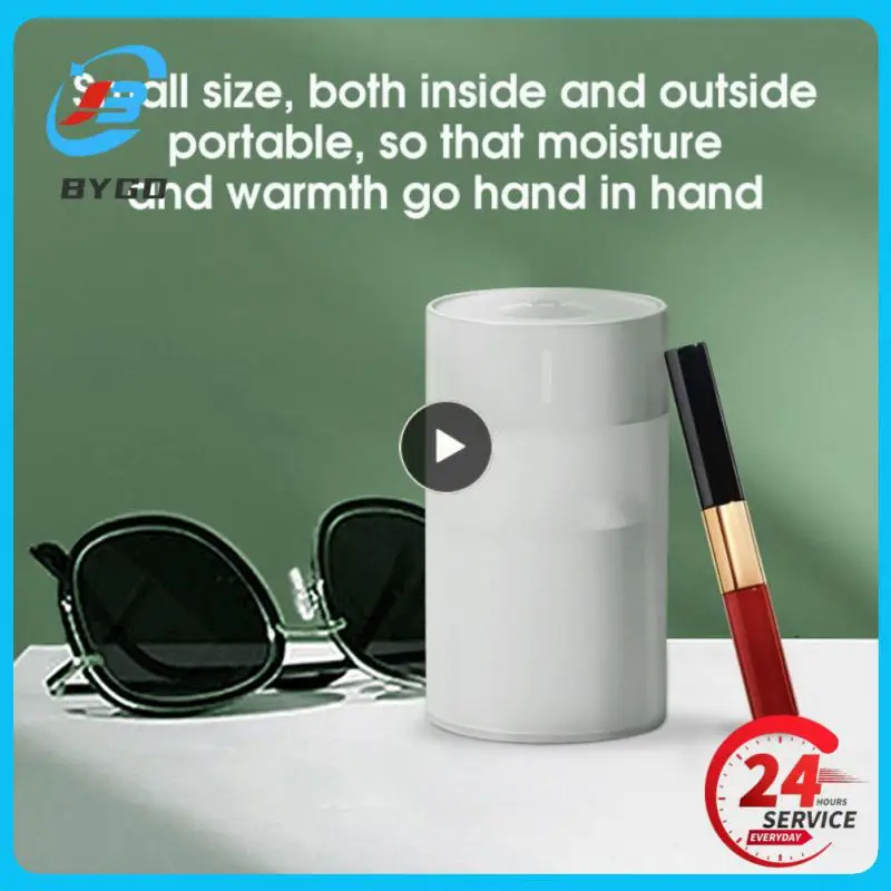 

1~10PCS With Led Lamp Air Purification Aromatherapy Humidifier Mini Ultrasonic Portable Car Humidifier Car Accessories