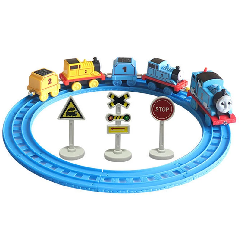 Cute Thomas Friends Trackmaster Electric Train Set Percy Edward Alloy Train Model Kids Boys Toys for Children Birthday Gift