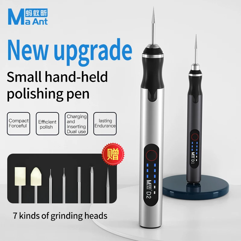 

Ручка MaAnt D2 для шлифовки, умная USB-ручка для гравировки, зарядка процессора