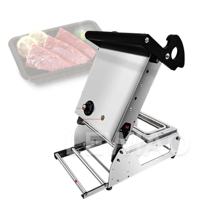 

Food Packaging Tray Sealing Machine Tray Heat Sealer