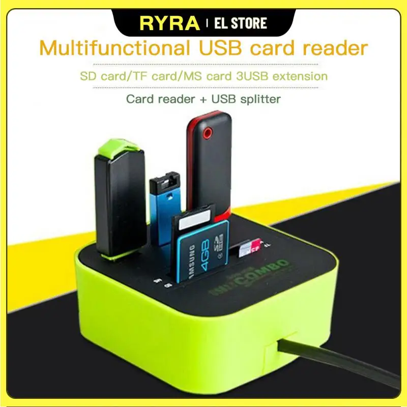 

Многофункциональный USB-концентратор RYRA с 3 портами, 480 Мбит/с
