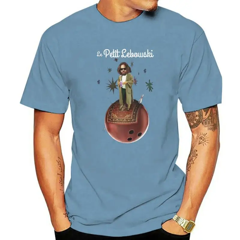 

Big Lebowski T-Shirt For Men Humorous Cotton Tees Crewneck Classic Short Sleeve T Shirts Gift Idea Clothing