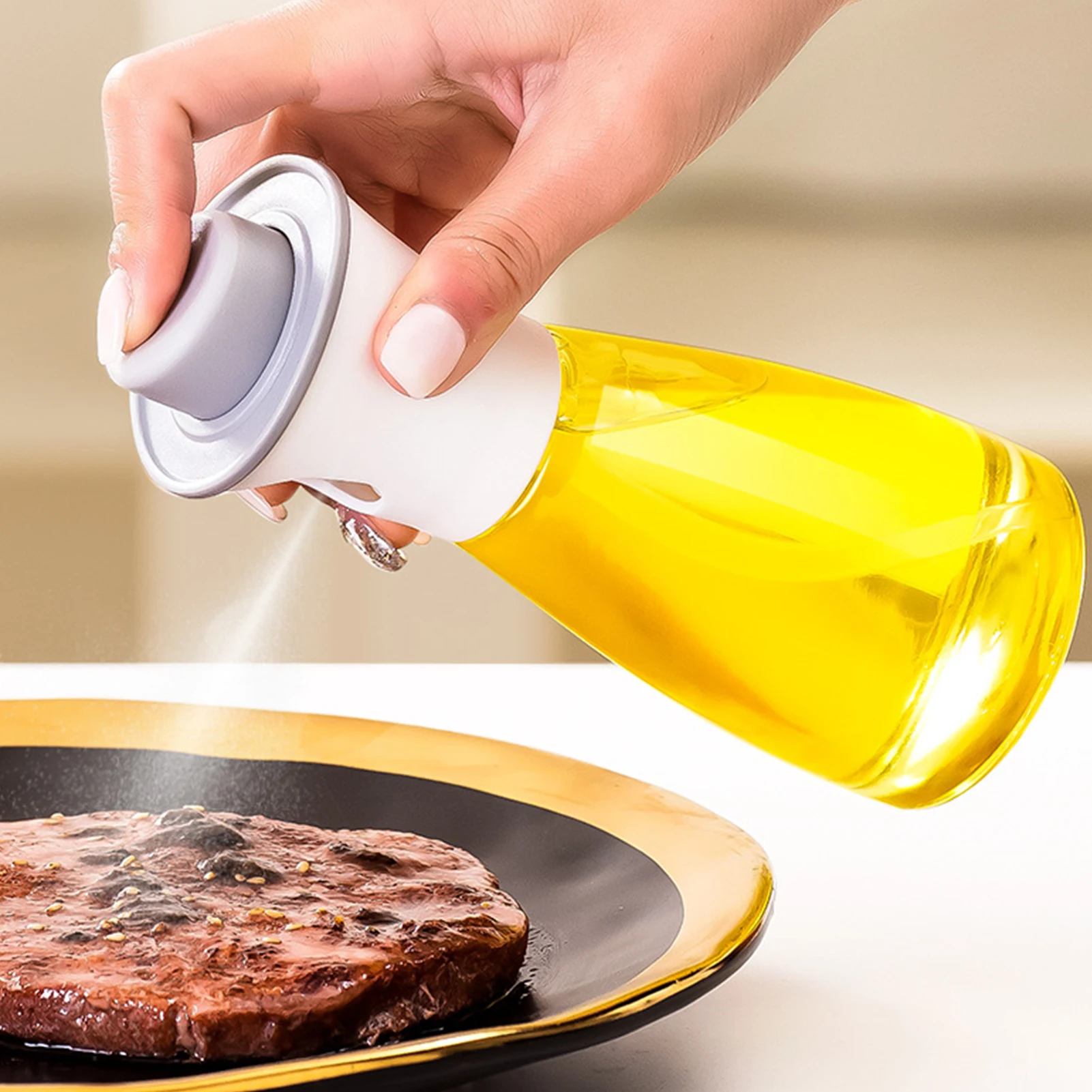 

150ML Olive Oil Spray BBQ Cooking Kitchen Baking Olive Oil Sprayer Oil Spray Empty Bottle Vinegar Bottle Oil Dispenser Salad