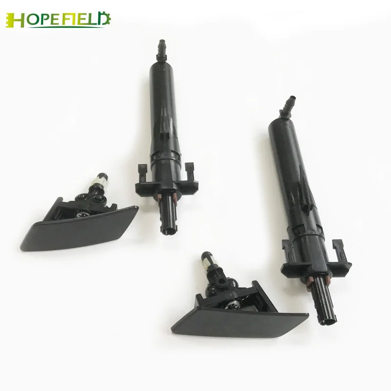 

Для Peugeot 207 307 для Citroen C4 левая/правая фара HID распылитель мойка сопло насос черный БАМПЕР фара Лавовая крышка