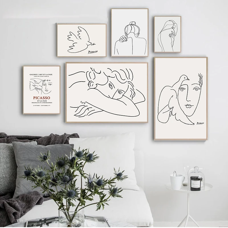 

Картина на холсте в скандинавском стиле, настенное искусство и печать, Настенная картина для гостиной, декоративная картина, плакат