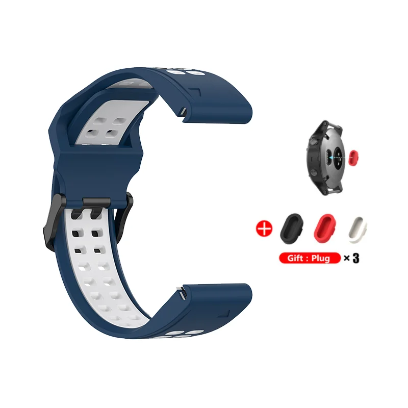 Silicone Strap For Garmin Fenix 5 6 7 Smart Watch Quick Release Band Straps For Garmin Fenix 5s 6s 7s 5x 6x 7x Bracelet correa