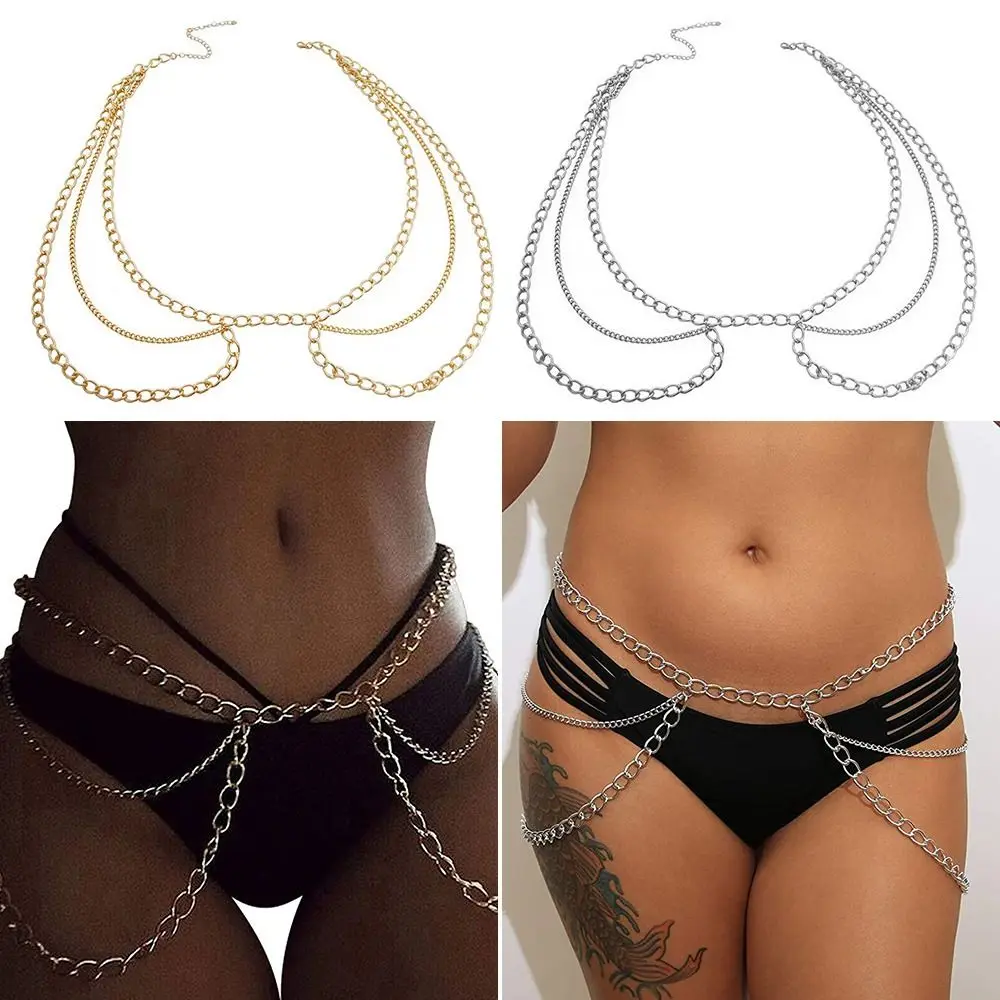 

Модный очаровательный декоративный элегантный пояс для платьев и джинсов, бижутерия для тела, многослойный пояс, роскошный металлический п...