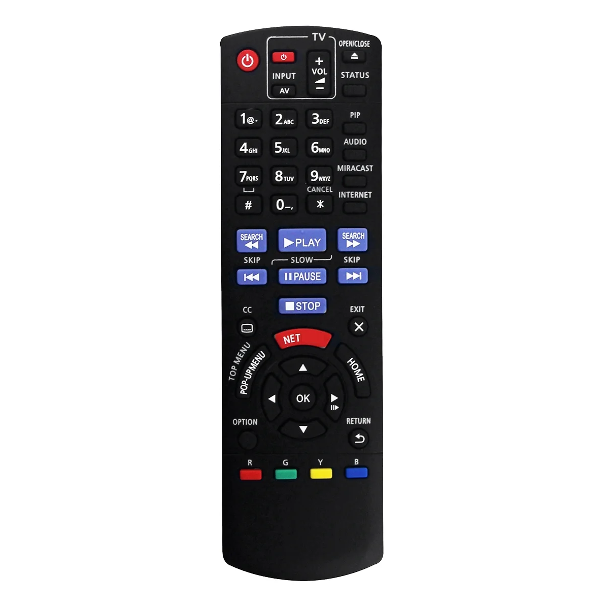 Сменный пульт дистанционного управления N2QAYB000953 для Panasonic Bluray Disc Player IR6