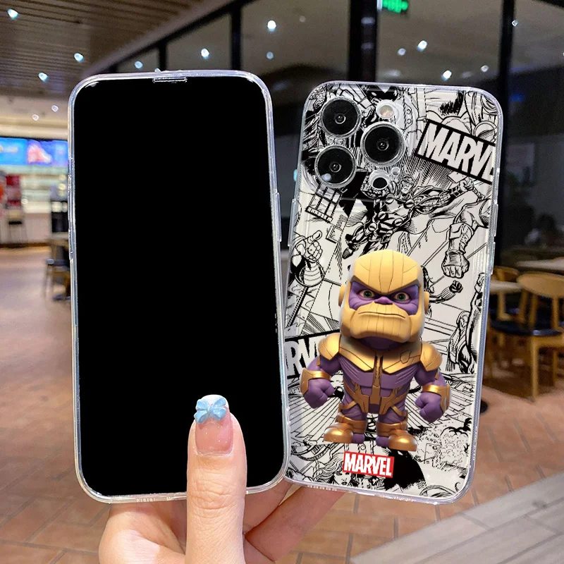 Marvel Avengers Thanos Gamora For OPPO A16 31 5 53 55 60 72 76 78 92 9 97 98 2 92S K11 F11 Pro Transparent Space Phone Case Capa
