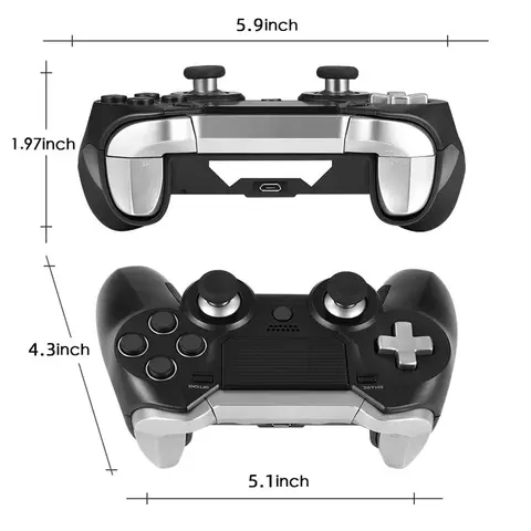 Контроллер PS4, беспроводной игровой контроллер Scuf PS4 Elite с задней подвеской для кнопок перемотки