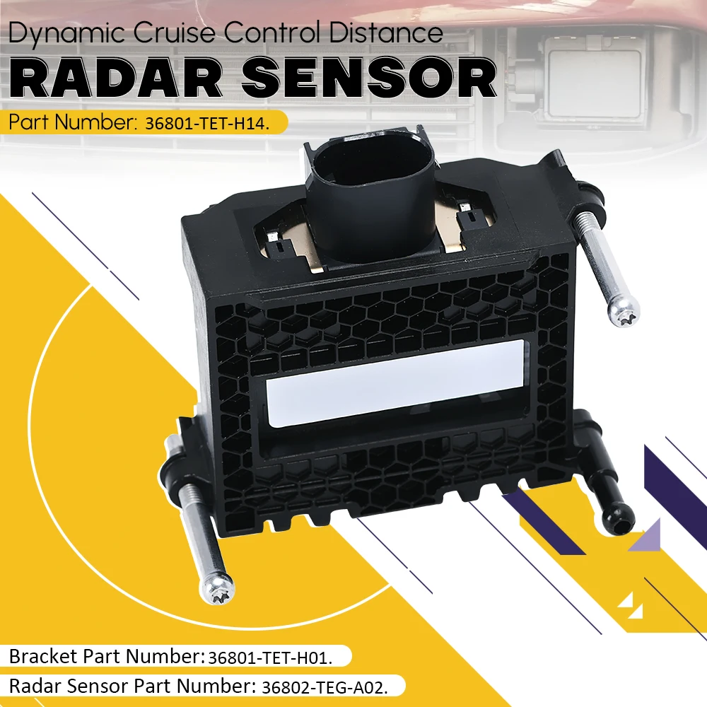 36801-TET-H14 Динамический радарный датчик расстояния круиз-контроля для Honda 16-21 Civic