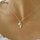 Ожерелье с подвеской в виде крыльев Ангела для женщин, потеря матери, отца, мамы, Муж папа, детская каретка, памятные ювелирные изделия