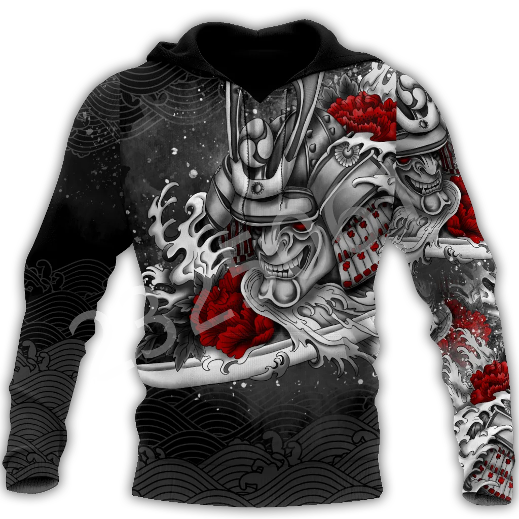 

Tessffel Japan Samurai Tattoo 3D Printed New Men's Sweatshirt Harajuku Zipper Hoodie Casual Unisex Jacket Pullover Style-5