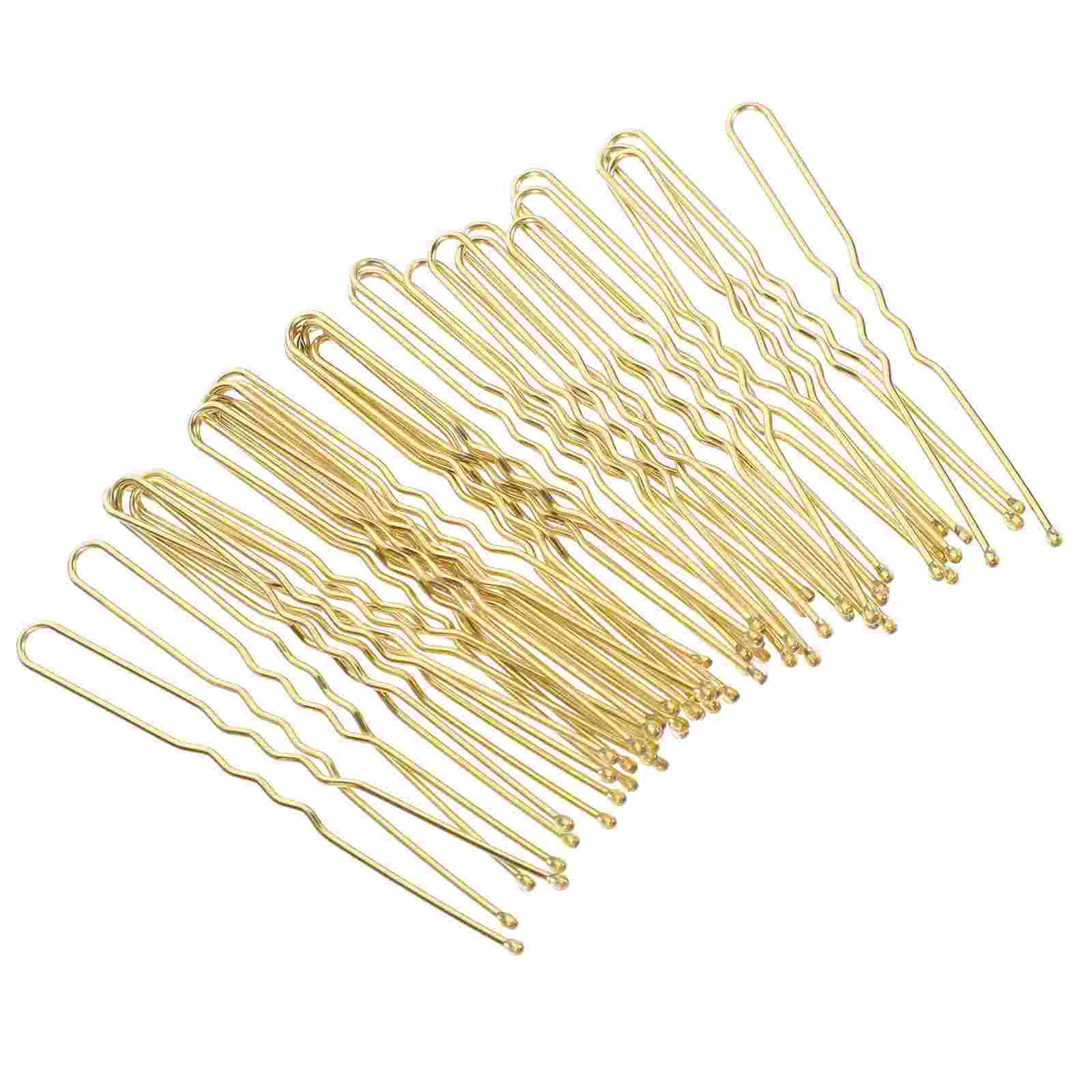 

50 Pcs Clips Hair Stick Women Girls Hairpin Minimalist Fork Buns Sticks Metal Decoration Accessories Miss