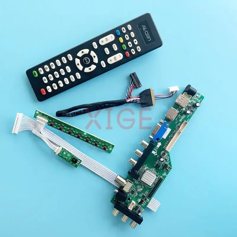 Для LP156WHA-SLA2 15 6 &quotUSB/DHMI/VGA/AV 1366x768 LVDS 40 Pin экран ноутбука DVB-T/C Контроллер плата