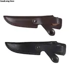 Фиксированным лезвием ножа держатель лагерные внешние пояс для инструментов петля чехол Охота edc Мульти ношения кобуры кожаный ножны, скаббард сумка карман