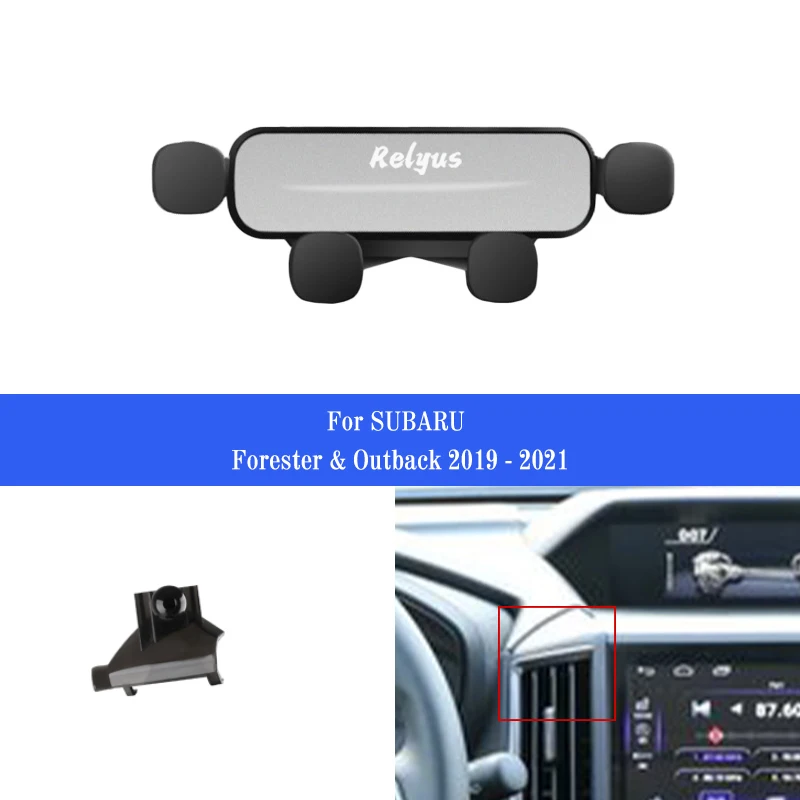 

Car Mobile Phone Holder Smartphone Air Vent Mounts Holder Gps Stand Bracket for Subaru Forester Outback Auto Accessories