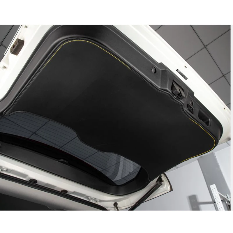 Волокнистая кожаная накладка на багажник автомобиля защитная подушка для sehol x8 jac