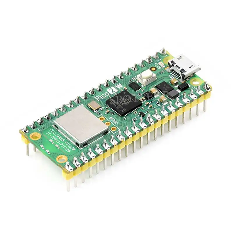 Raspberry Pi Pico 2 Вт RP2350 Pico2W ARM Cortex-M33 и RISC-V Hazard3 Wi-Fi4 Bluetooth5.2 CYW43439